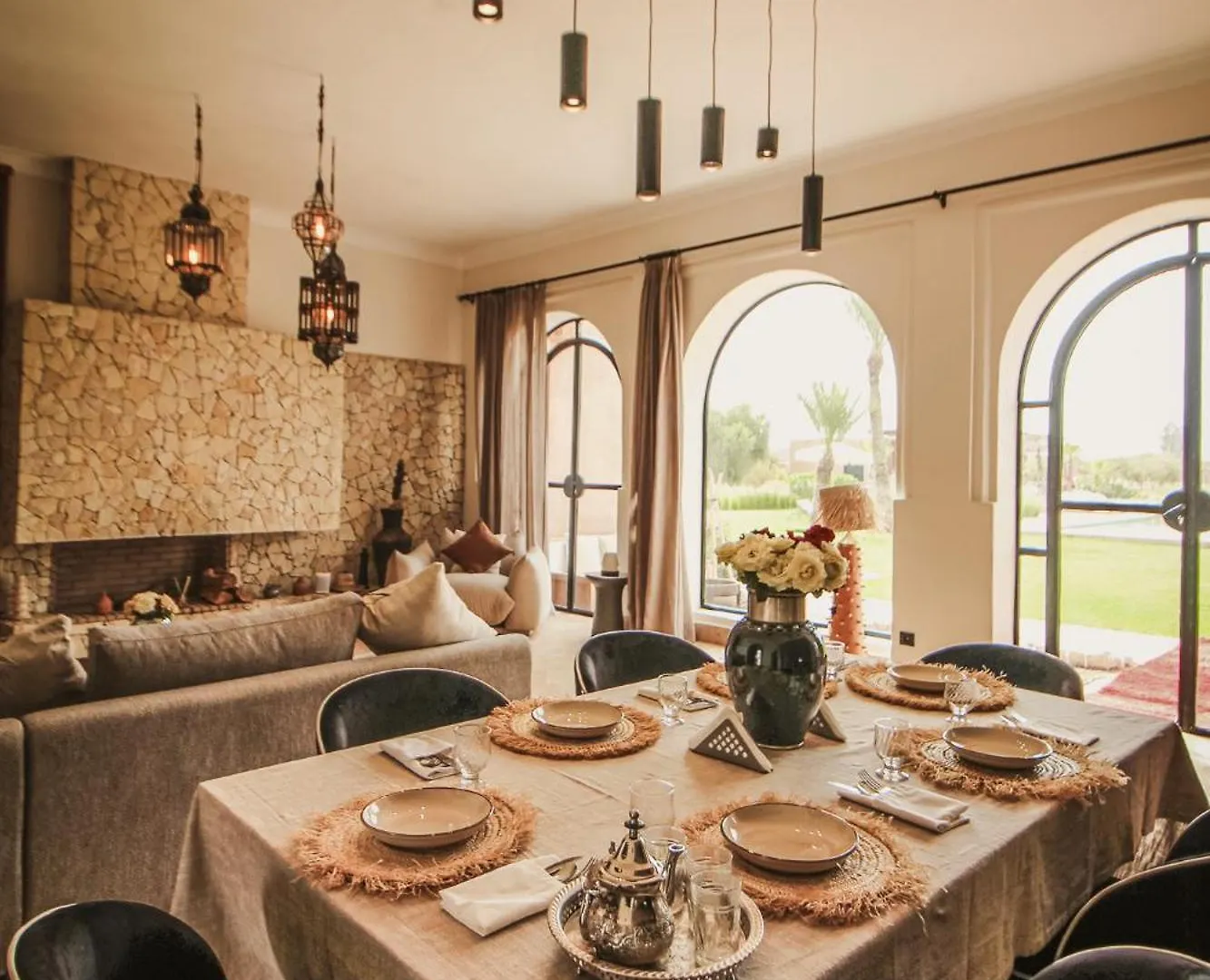 Villa Luxueuse Beldi Chic Jonan 1 Sidi Abdallah Ghiat Bed & Breakfast